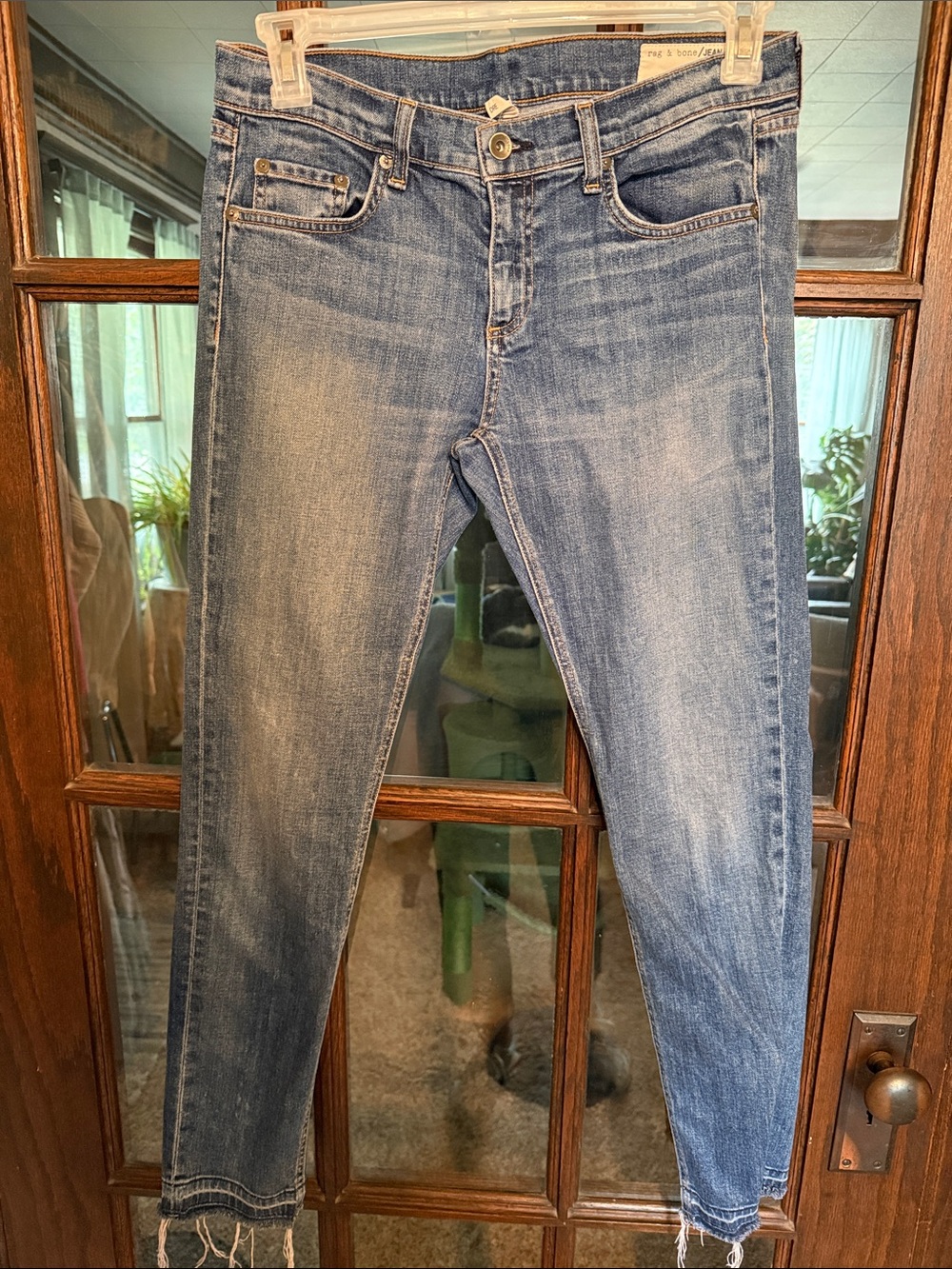 rag & bone Light Blue Skinny Jeans